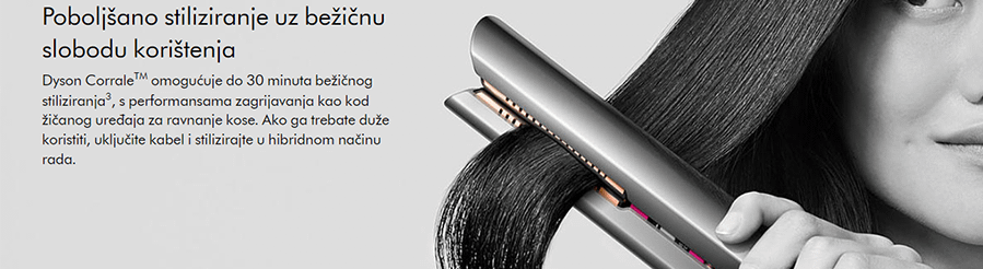 Dyson Corrale (Black Nickel/Fuchsia)