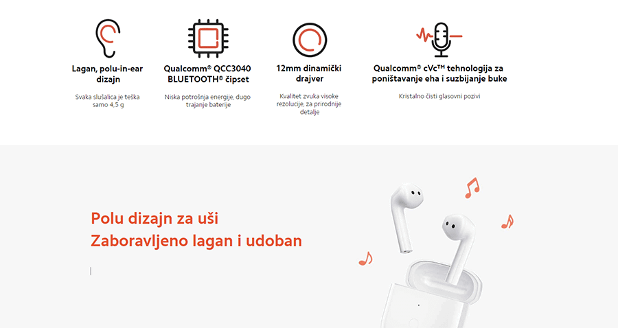 Xiaomi Buds 3 ( Gloss White)