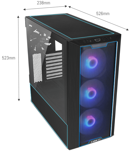 Lian Li LANCOOL III RGB (BLACK)