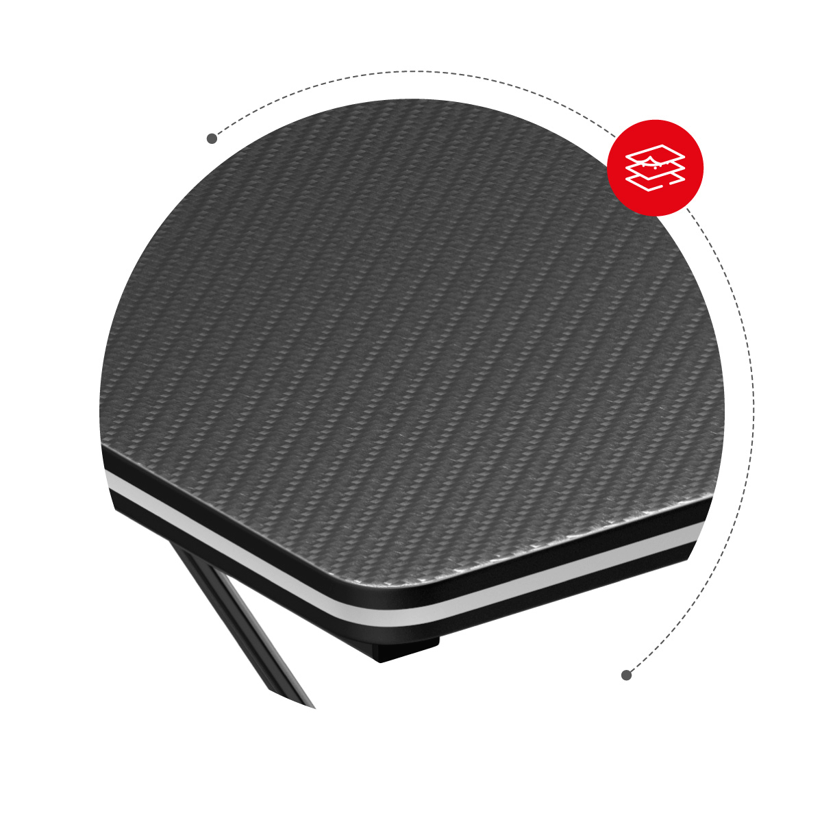 Huzaro Hero 1.4 Black gaming sto