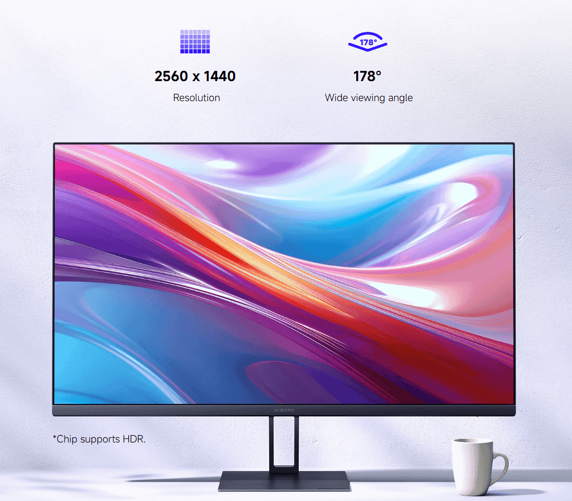 XIAOMI A27Qi 2K monitor