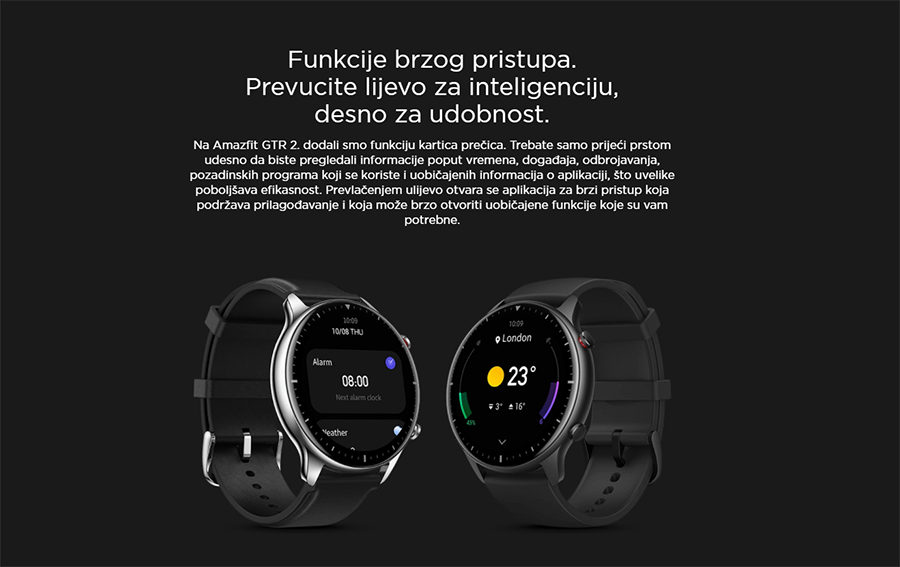 Xiaomi Amazfit GTR 2 - Obsidian Black / Sport Edition