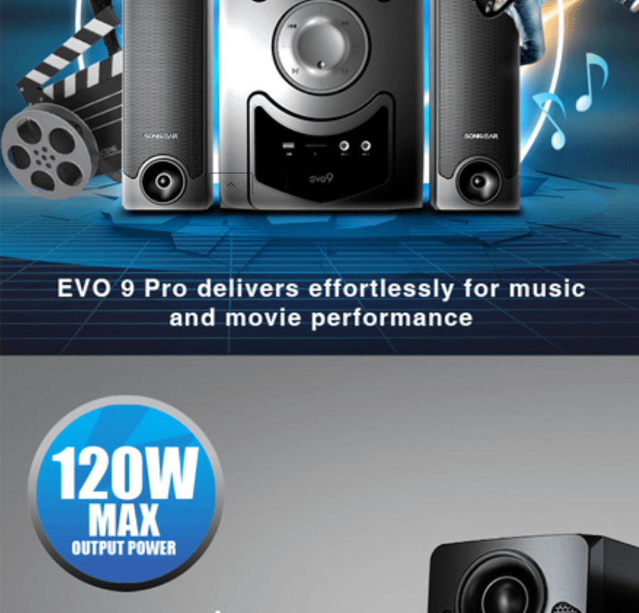 SONICGEAR EVO 9 PRO BTMI (2021)