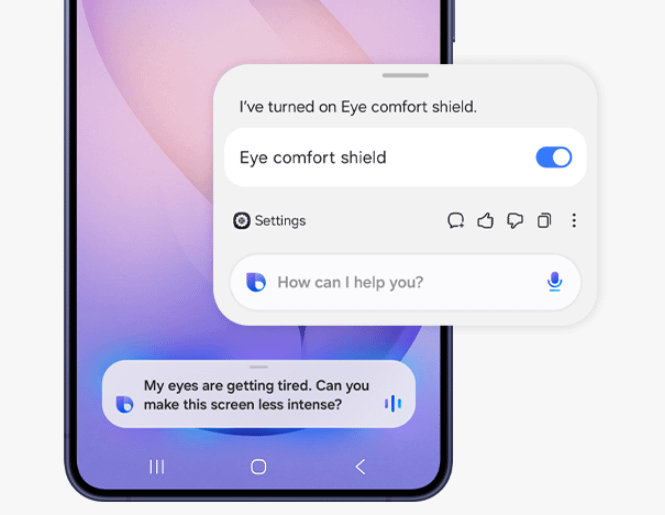 Samsung Galaxy S26 12GB 256GB Light blue smartphone