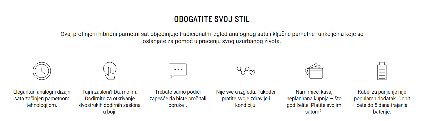 Garmin vívomove Style rose gold