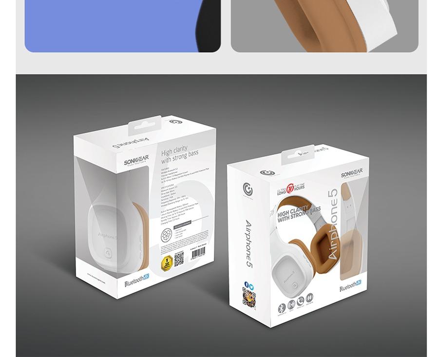 SONICGEAR AIRPHONE 5 (2019) B.Gun Metal