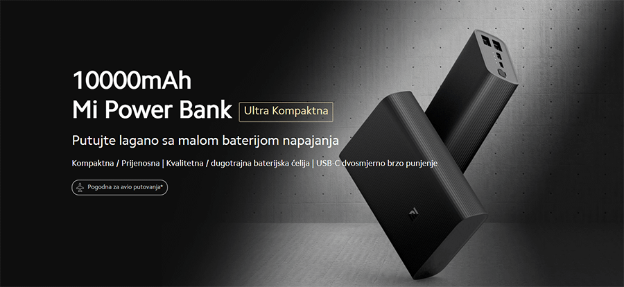 Xiaomi Mi Power Bank 3 Ultra 10000mAh