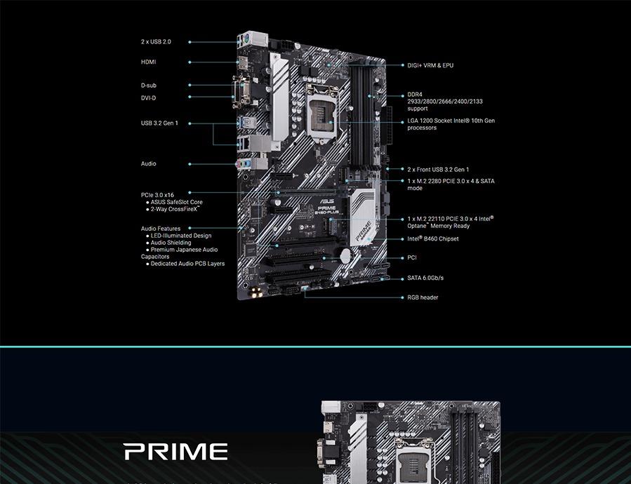 ASUS PRIME B460-PLUS
