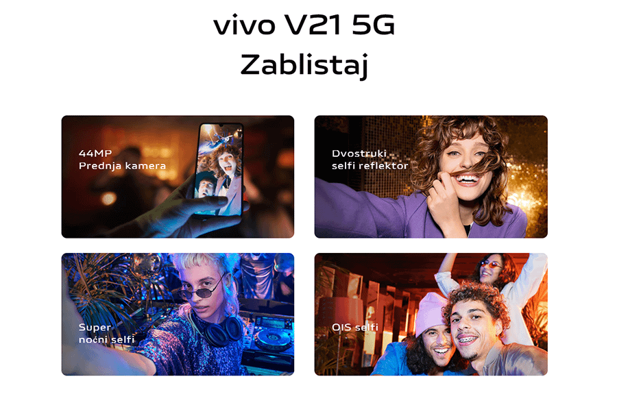 Vivo V21 8GB 128GB (Sunset Dazzle)