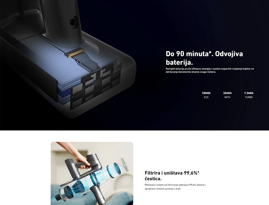 Xiaomi Dreame T30 560 Watt