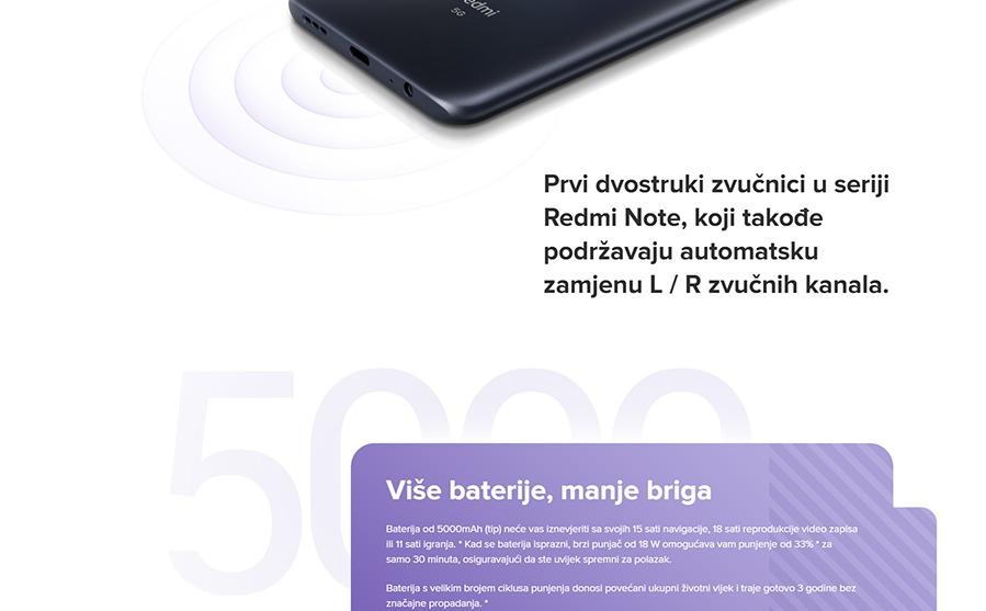 Xiaomi Redmi Note 9T 4GB 128GB Nightfall Black