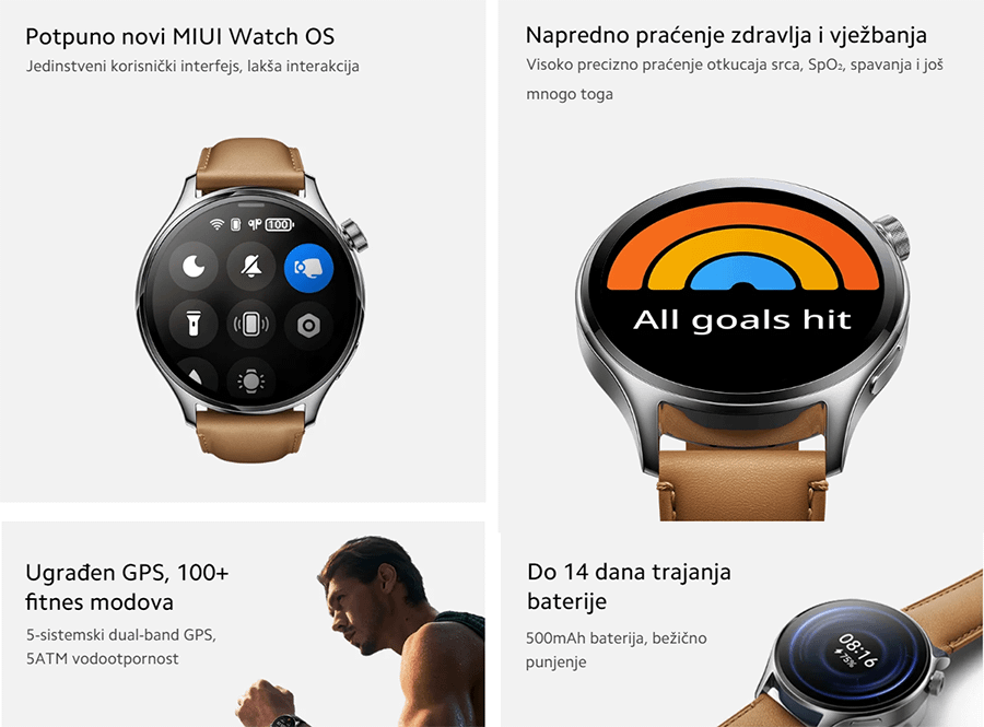 Xiaomi Watch S1 Pro GL (Silver)