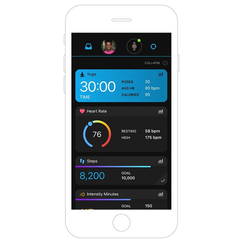 Garmin Lily Classic (Gold White)