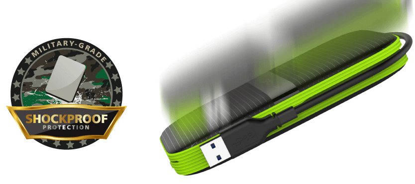 Silicon Power Armor A60 1TB Green HDD