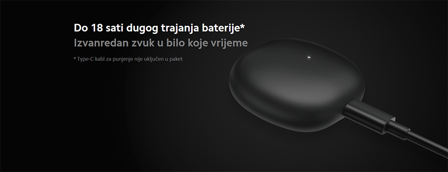 Xiaomi Redmi Buds 3 Lite (Crna)