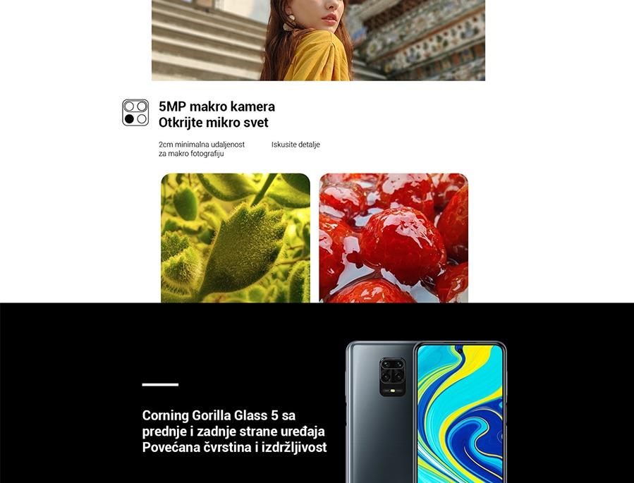 Xiaomi REDMI NOTE 9S 6GB 128GB GLACIER WHITE