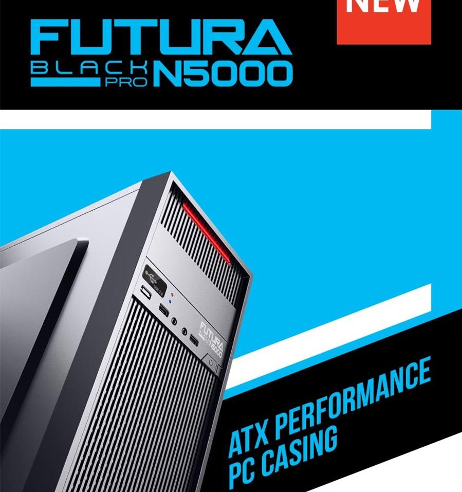 PowerLogic FUTURA BLACK N5000 PRO Black