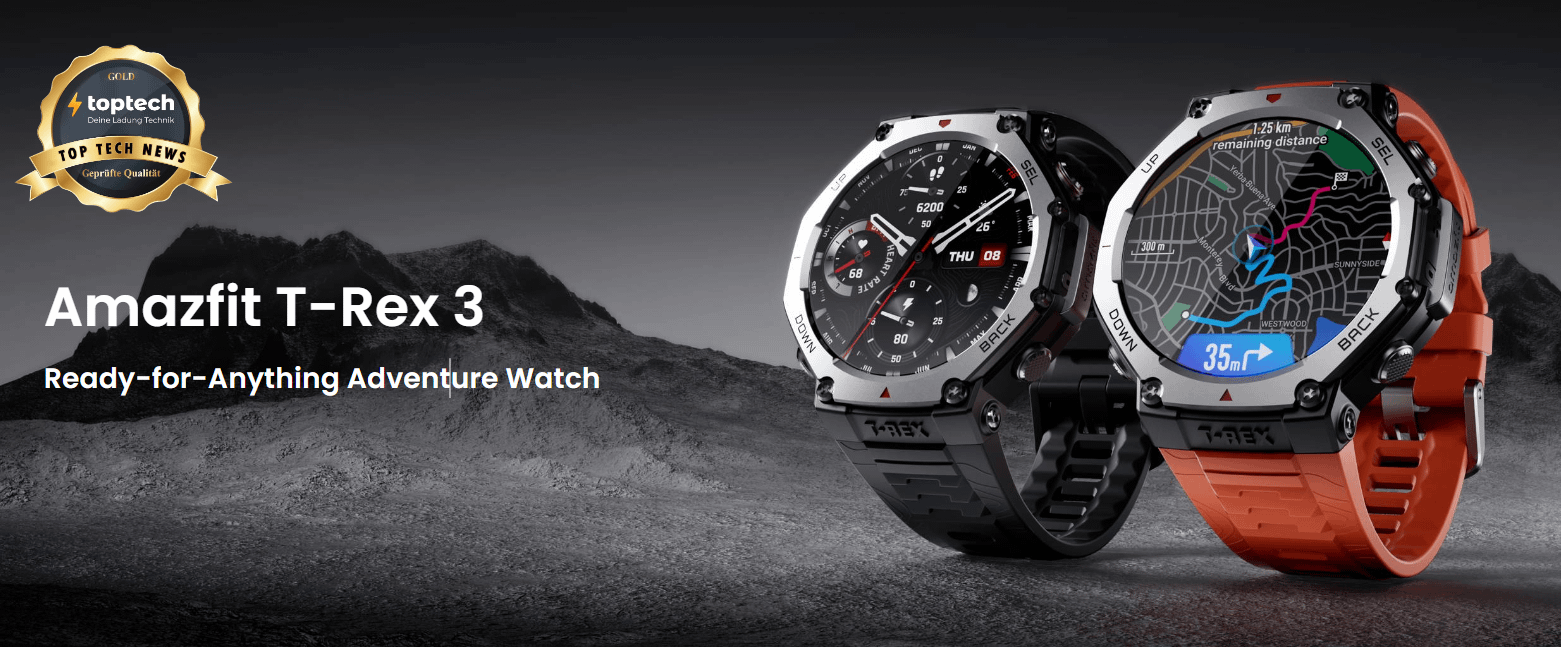 Amazfit T-REX 3 Onyx