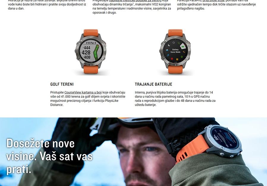 Garmin Fenix 6 PRO Black