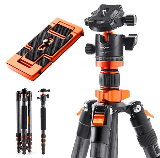 K&F Concept D255C4 BH-28L Tripod