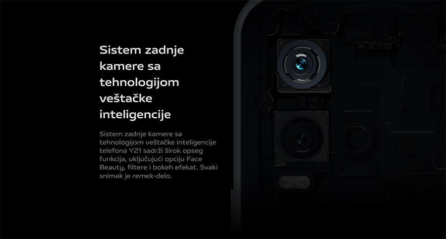 Vivo Y21 4GB 64GB (Pearl White)