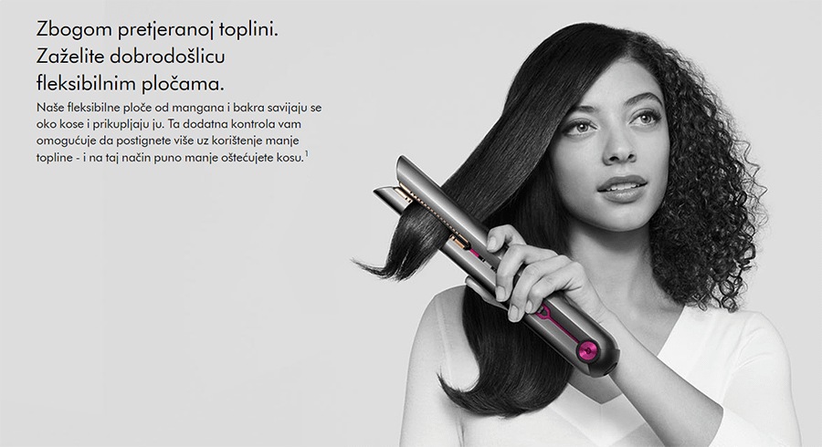 Dyson Corrale (Black Nickel/Fuchsia)