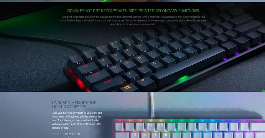 Razer Huntsman Mini 60% RGB