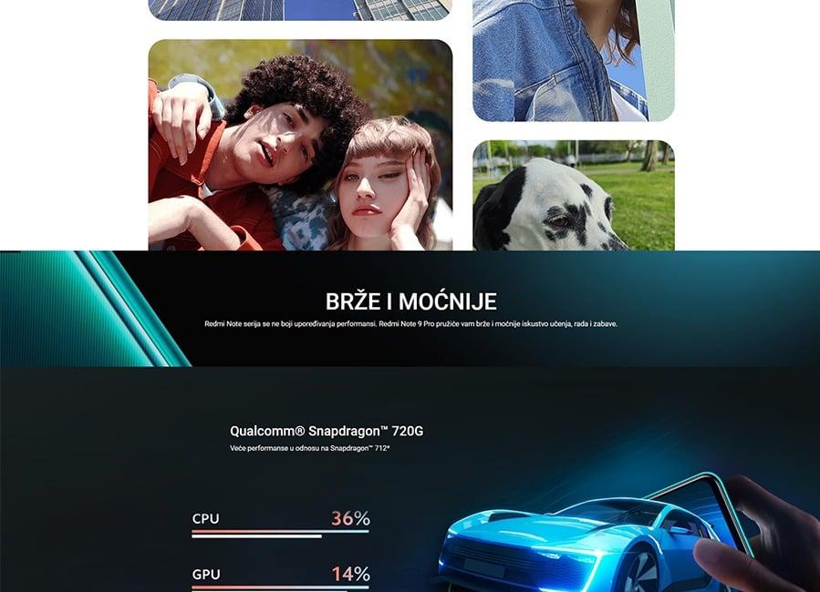 Xiaomi Redmi Note 9 Pro 6GB 128GB Tropical Green