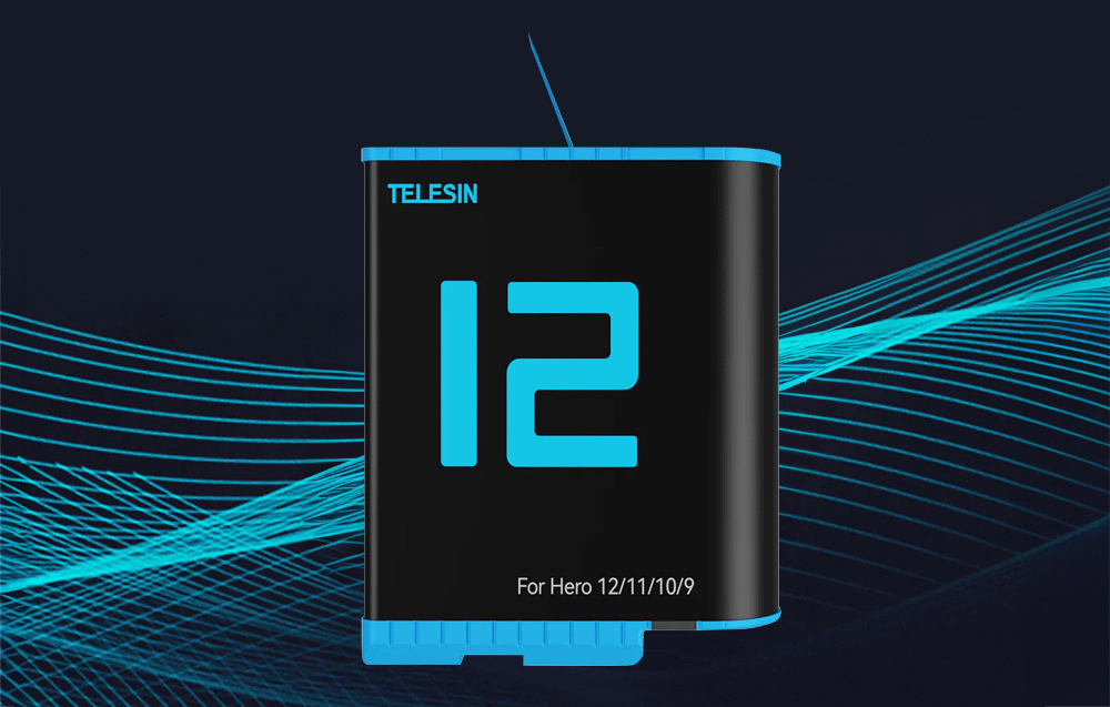 TELESIN GP-BTR-901-D Battery