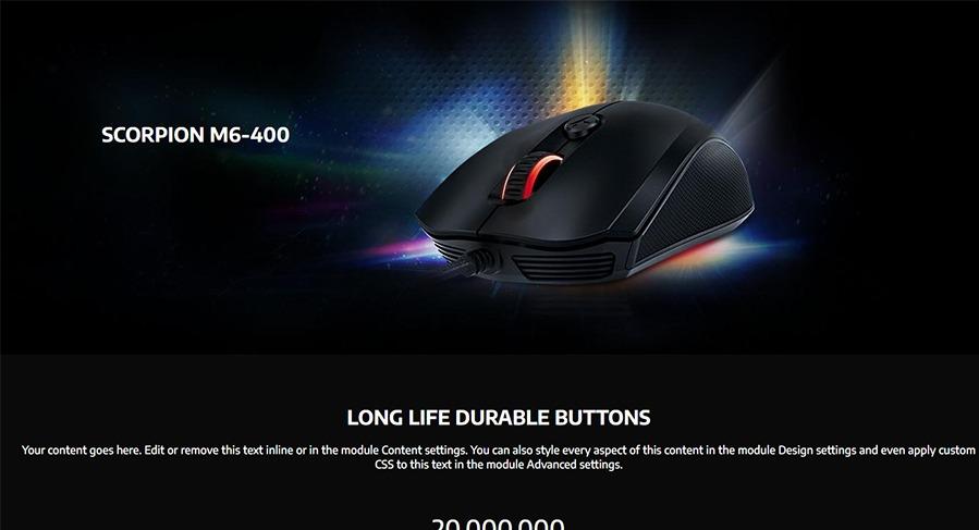 Genius Scorpion M6-400