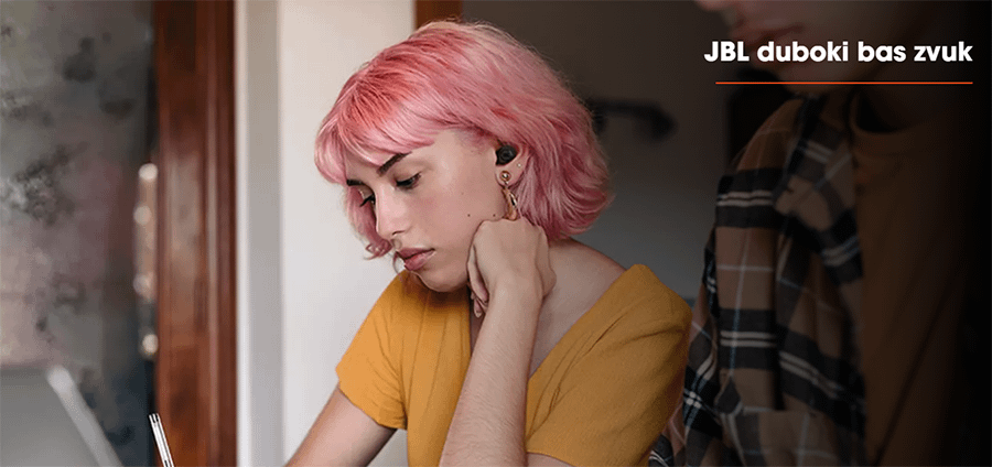 JBL Wave Buds (Bijela)