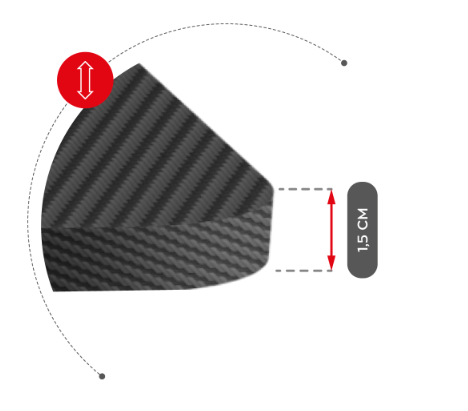 Huzaro Hero 8.5 Black gaming sto