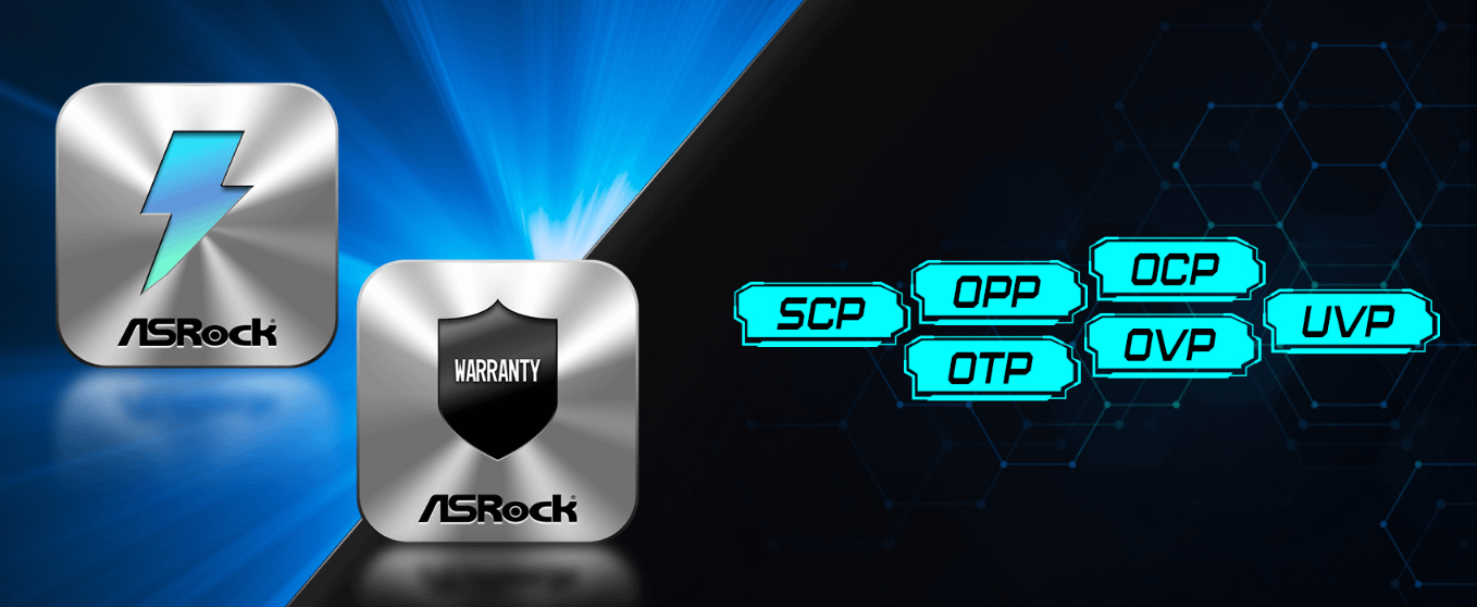 ASRock PG-1000G napajanje