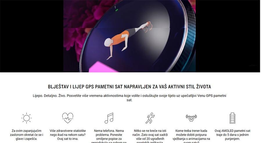 Garmin VENU Black/Gold