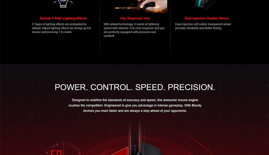 A4Tech W60 Max Bloody RGB