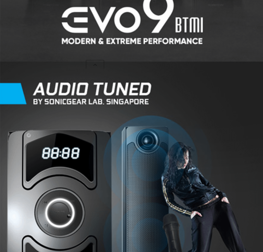 SONICGEAR EVO 9 PRO BTMI (2021)