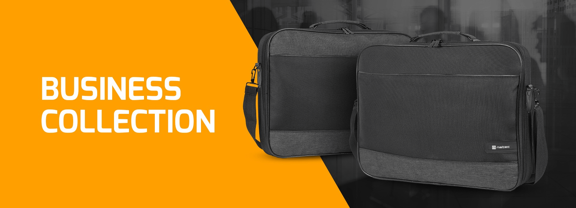 Natec IMPALA 2 17 Onyx Black torba