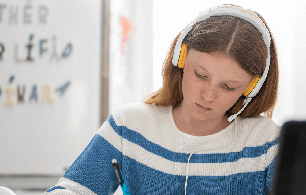 BuddyPhones School plus (zuta)