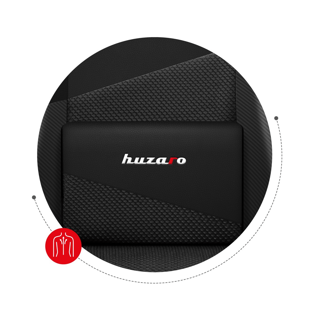 Huzaro Force 6.2 Carbon gaming stolica