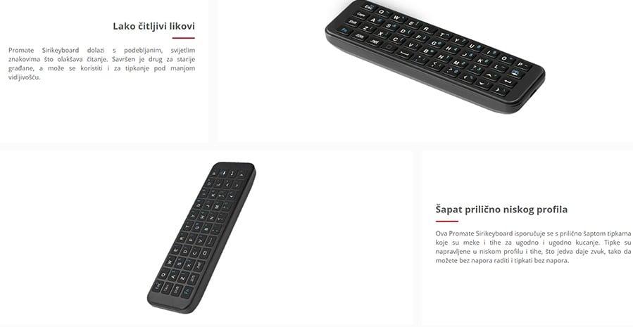 PROMATE SIRIKEYBOARD mini