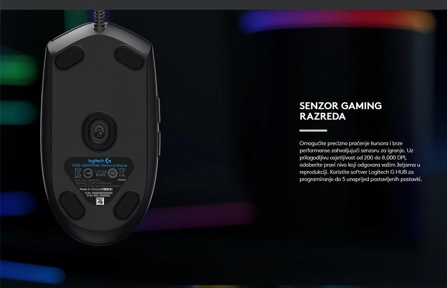 Logitech G102 Lightsync