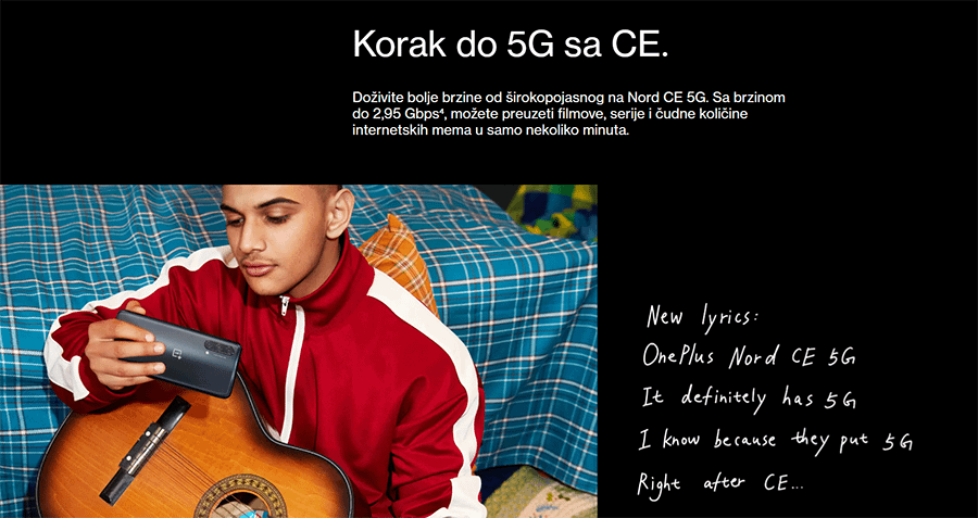 OnePlus Nord CE 5G 6GB 128GB (Charcoal Ink)