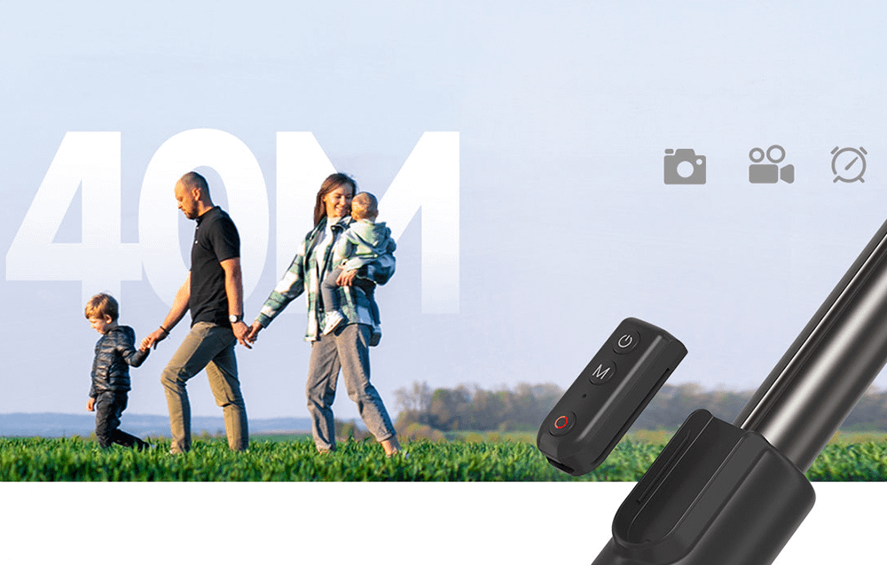 TELESIN TE-RCSS-003 remote selfie stick with tripod