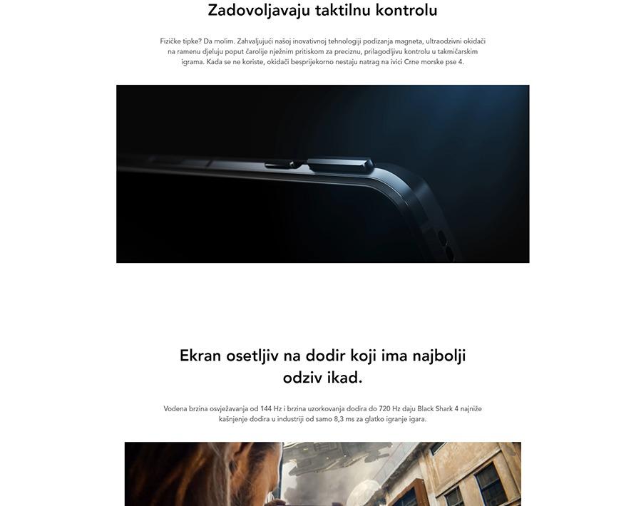 Xiaomi Black Shark 4 Mirror Black 8GB 128GB