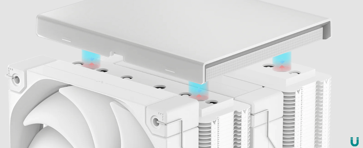 DEEPCOOL AK620 DIGITAL PRO WH kuler