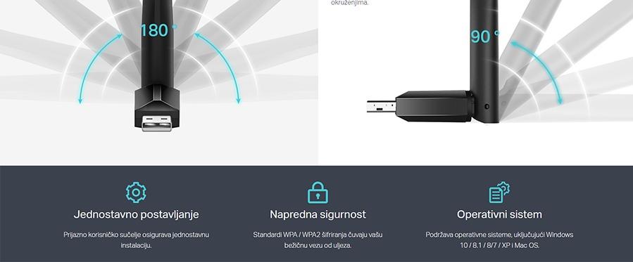 TP LINK Archer T2U Plus