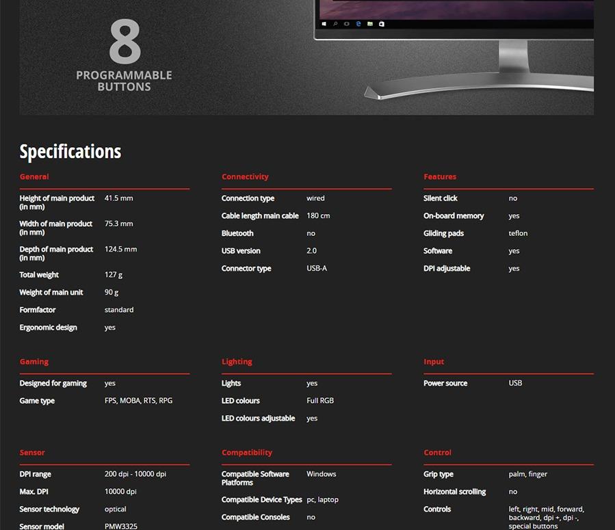 Trust GXT 940 Xidon RGB