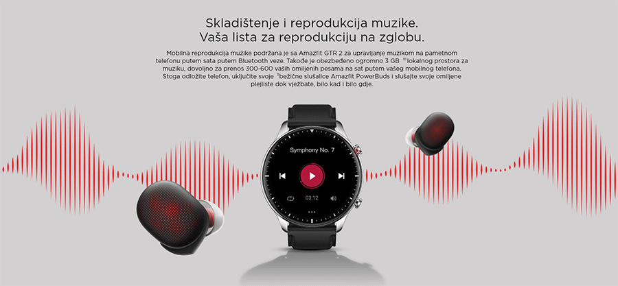 Xiaomi Amazfit GTR 2 - Obsidian Black / Sport Edition