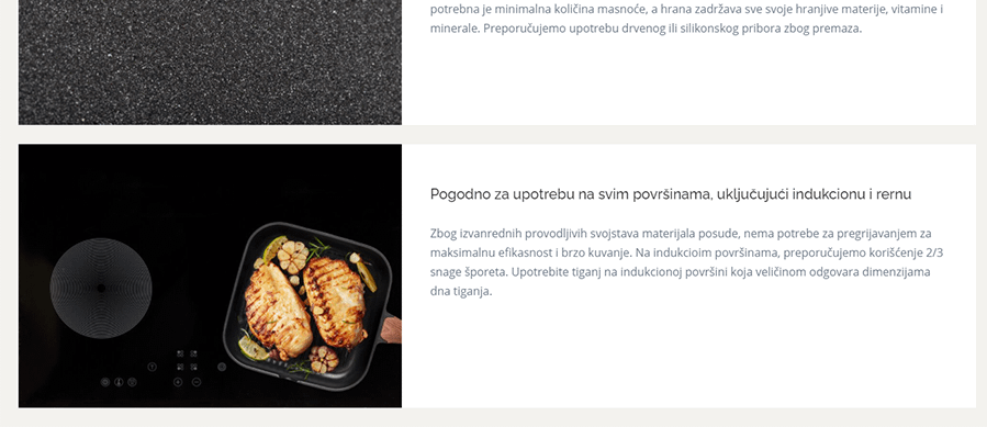 RosMarino grill Black Line 28cm