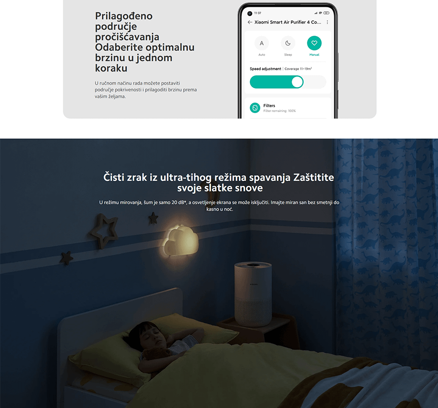 Xiaomi Smart Air Purifier 4 Compact